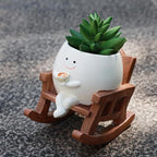 Rocking Chair Planter