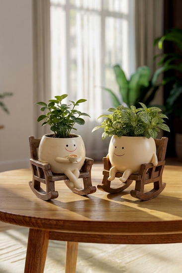 Rocking Chair Planter